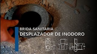 Desplazador de WC  Brida Sanitaria Albanileando [upl. by Werdma]