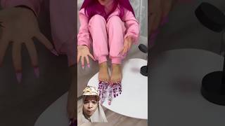 Kuku kaki cantik reaction shortvideo painting viralvideo shorts [upl. by Kari]