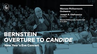 Leonard Bernstein  Overture to Candide Warsaw Philharmonic Orchestra Joseph R Olefirowicz [upl. by Petie]