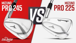 MIZUNO PRO 245 vs MIZUNO PRO 225  Mizuno Irons Comparison [upl. by Lenna]