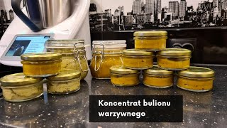 Koncentrat bulionu warzywnego  domowa warzywna kostka rosołowa z Thermomix ThermoBajka [upl. by Iraj]