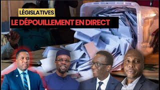 Suivez en DIRECT le dépouillement et les résultats  la razzia de Pastef Bougane félicite Sonko [upl. by Chev2]