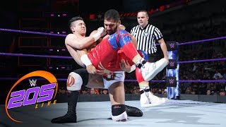 TJP vs Ariya Daivari WWE 205 Live Sept 5 2017 [upl. by Aikcir106]