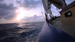 Sailing North in a traditional Carriacou Sloop [upl. by Shewchuk]