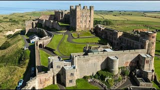 Bamburgh Castle England  Discover this charming castle and a glimpse of its history [upl. by Auahsoj]