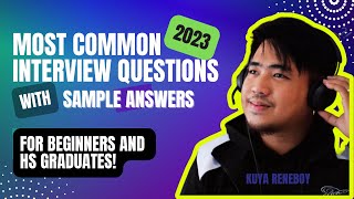 20 most common Call center Interview questions with SAMPLE answers for BPO applicants 2023  hired [upl. by Iznil]