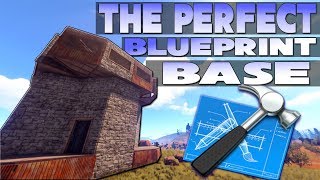 I Finally made the PERFECT Base for BLUEPRINTS System  Rust Building [upl. by Harehs]