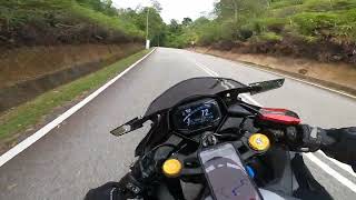 BTIC First Time Santai Ride  zx25r [upl. by Lehmann112]