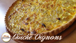 Recette Quiche aux Oignons [upl. by Ynnhoj583]