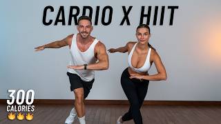 20 MIN CARDIO HIIT WORKOUT  ALL STANDING  Full Body No Equipment No Repeats [upl. by Juetta]