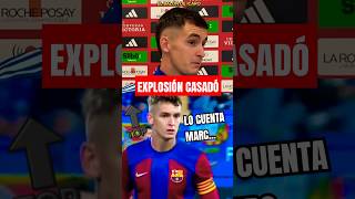 💥LA EXPLOSIÓN DE MARC CASADÓ UN EJEMPLO DE SABER QUEMAR ETAPAS EN LA MASIA DEL FC BARCELONA shorts [upl. by Patterson]