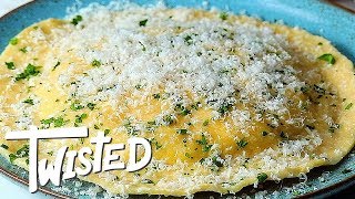 How To Make A Giant Chicken Carbonara Raviolo [upl. by Ynottirb]