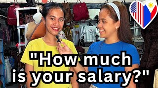 How Much Do Filipinos Earn Daily in the Province  Street Interviews [upl. by Anatola]