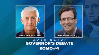 Watch the full second 2024 Washington Governor’s Debate [upl. by Doraj]