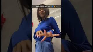 IT GIVING BLUE HAI PAANI 💙 relatable ytshorts youtubeshorts funny fashion outfitoftheday [upl. by Nahsez]