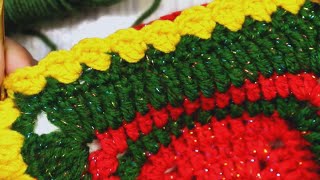 Easy Crochet Edging for Baby Blankets  Crochet Border [upl. by Gorrono335]