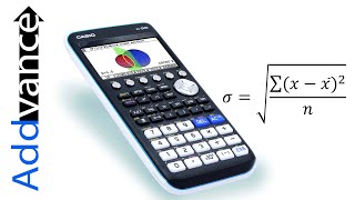 Standard Deviation and Variation  IB amp Alevel Maths 😊➕ Casio FX  CG50 GDC [upl. by Aivek]