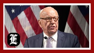 Rupert Murdoch announces hes stepping down from Fox and News Corp [upl. by Ylera]