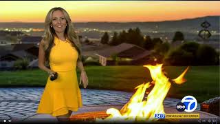 Shayla Girardin 1080p HD ❤️‍🔥 abc7news weather forecast viral [upl. by Burns]