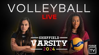 Sheffield Varsity 2024 LIVE Volleyball Womens 1s  University of Sheffield v Hallam University [upl. by Dleifrag]