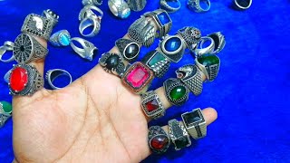 ছেলেদের রুপার টার্কিশ আংটির ডিজাইন ২০২৪।Mens Turkish finger ringrupar finger ringrupar price [upl. by Akcinat21]