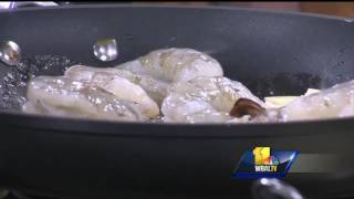 Oceanaire shows how to make SouthernStyle Shrimp and Grits [upl. by Stauder]