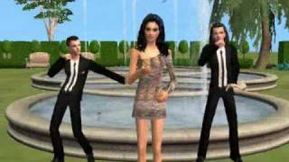 3OH3 Ft Katy Perry  Starstrukk  The Sims 2 Version  HD [upl. by Aidil]