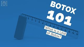 BOTOX 101 What is a Unit of Botox [upl. by Rebmetpes548]