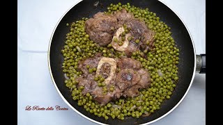 Come cucinare lossobuco con piselli [upl. by Roeser]