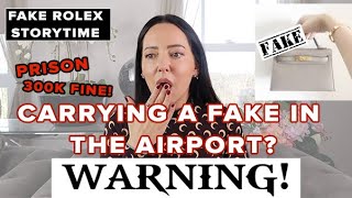 WARNING The Truth About Carrying FAKES Through Airports Revealed [upl. by Ardeed]