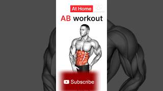 AB workout home exercise [upl. by Bouldon]