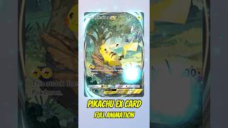 Pokémon TCG Pocket Pikachu EX satisfying animation [upl. by See]