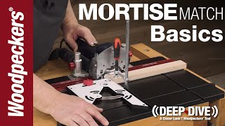 MortiseMatch™ Assembly amp Fundamentals  Deep Dive  Woodpeckers Tools [upl. by Mutz]