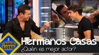 Mario Casas y Óscar Casas ¿Quién es mejor actor  El Hormiguero [upl. by Juley]