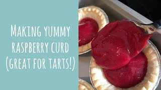 How to make raspberry curd [upl. by Hcone]