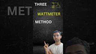 THREE WATTMETER METHOD power stardeltaconnection accircuits engineering education share [upl. by Egag266]