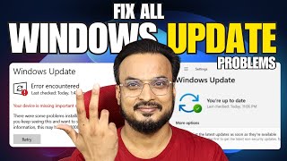 FIX All Windows UPDATE Problems and Make FASTER in Windows 1110 [upl. by Fleischer]