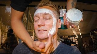 💈 Pampering amp Refreshing Facial Moisturize Exfoliate amp Relax in Mexico City  Scalper Barbershop [upl. by Leander568]