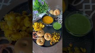 Dal Bati dalbati food foodiescravings foodies tempting foodlover gharkakhana [upl. by Scrope]