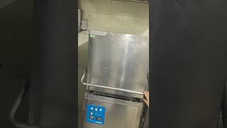 Dishwasher workers in Thailand factory foodmachine machine noodlesfactory copper alat food [upl. by Cyprio]