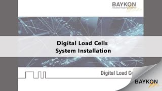 Baykon Digital Load Cells  General Presentation [upl. by Downs]