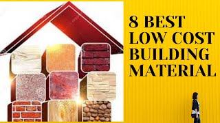 8 Best Low Cost Building Materials That Arent Look Cheap  Cost Control Buying [upl. by Latrice699]