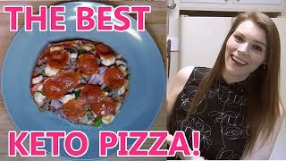 The BEST Low Carb Keto PIZZA [upl. by Salvadore]