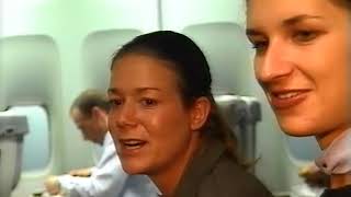 Stewardess Ausbildung bei der Lufthansa Doku 2002 [upl. by Lyon]