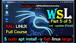 Kali Linux Full Course Part 5 of 5 [upl. by Gunther]