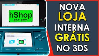 NOVA quotFREESHOPquot  Loja Interna para 3DS  2022 [upl. by Ahtar]