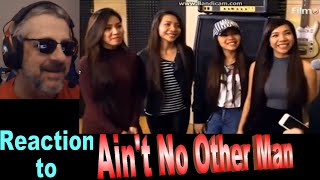 4TH IMPACT XFactor 2015 Aint No Other Man Reaction [upl. by Amle]