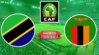 Zambia vs Tanzania  Tota Lenergies Afcon 2024  eFootball PES Gameplay PC HD [upl. by Jillayne453]