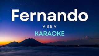 ABBA  Fernando Karaoke Version [upl. by Behnken]