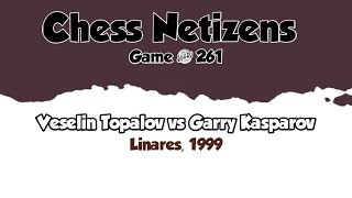 Veselin Topalov vs Garry Kasparov • Linares 1999 [upl. by Danas]